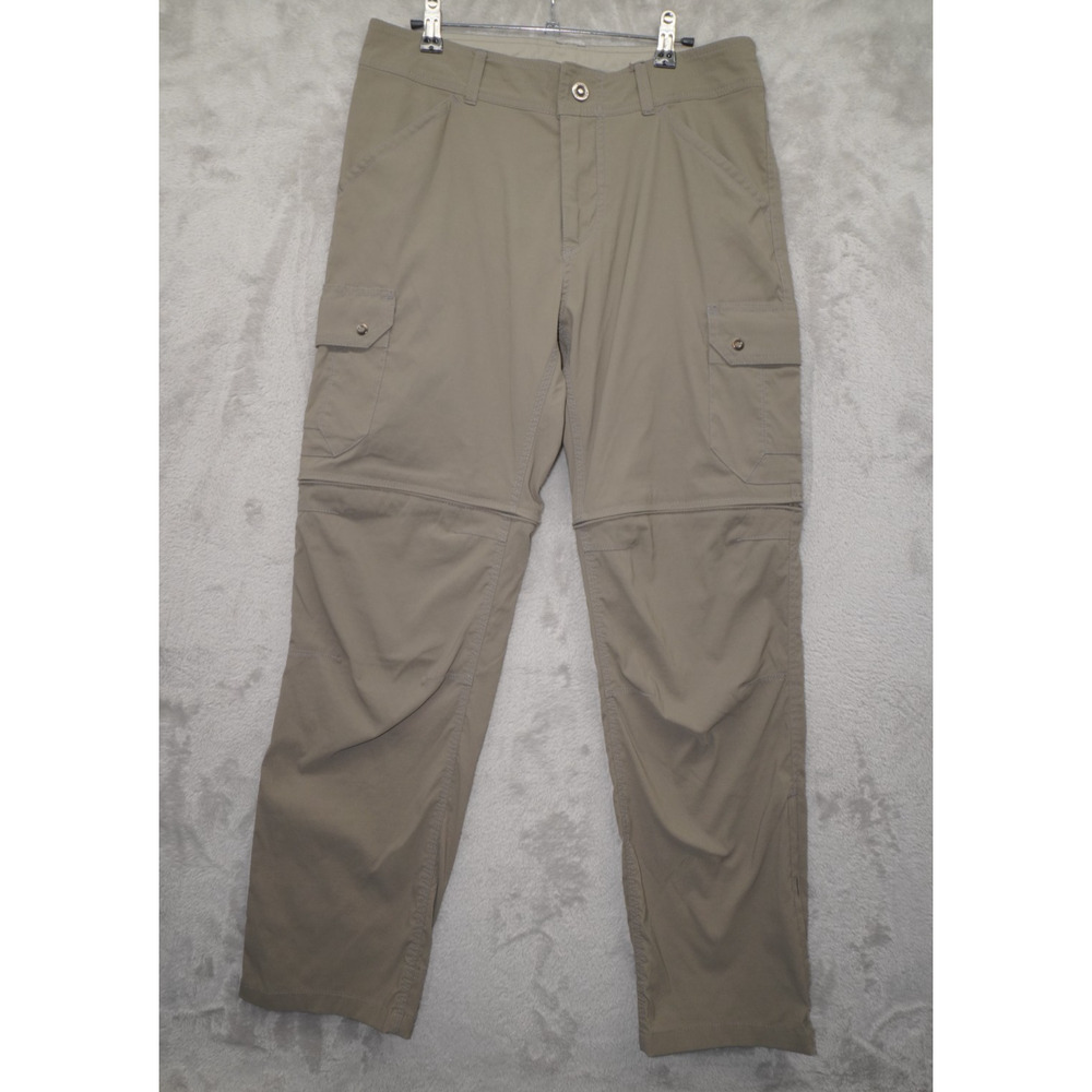 KUHL Convertible Hiking Pants Men’s 32x30 Zip Off Cargo Outdoor Trail Travel - Picture 12 of 13